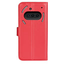 Nothing Phone (3a) PU Wallet Case [Red]