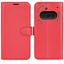 Nothing Phone (3a) PU Wallet Case [Red]
