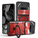 Nothing Phone (3a) Ring Kickstand Case w/ Camera Cover [Red]