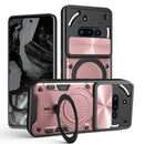 Nothing Phone (3a) Ring Kickstand Case w/ Camera Cover [Rose Gold]
