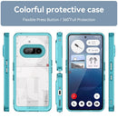 Nothing Phone (3a) Soft TPU Bumper Case [Clear Blue] 8