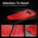 NOTHING Phone (4a)  Carbon Fibre TPU Case Slim Shockproof Cover Red