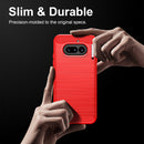 NOTHING Phone (4a)  Carbon Fibre TPU Case Slim Shockproof Cover Red
