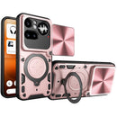 NOTHING Phone (4a) Pro Ring Kickstand Case w/ Camera Cover