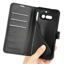 Wallet Case for Nothing Phone (4a) – PU Leather Flip Cover with Card Holder & Stand [Black]