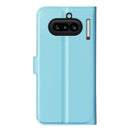 Wallet Case for Nothing Phone (4a) – PU Leather Flip Cover with Card Holder & Stand [LightBlue]