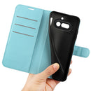 Wallet Case for Nothing Phone (4a) – PU Leather Flip Cover with Card Holder & Stand [LightBlue]
