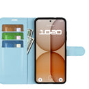 Wallet Case for Nothing Phone (4a) – PU Leather Flip Cover with Card Holder & Stand [LightBlue]