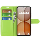 Wallet Case for Nothing Phone (4a) – PU Leather Flip Cover with Card Holder & Stand [Green]