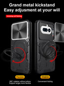 Nothing Phone (4a) Ring Kickstand Case w/ Camera Cover [Rose Gold]