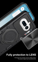Nothing Phone (4a) Ring Kickstand Case w/ Camera Cover [Navy]