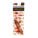Ocean Assassin Fishbones Flutter Jig - Orange 9