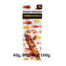 Ocean Assassin Fishbones Flutter Jig - Orange 1
