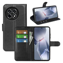 OnePlus 13R 5G PU Wallet Case [Black] 1