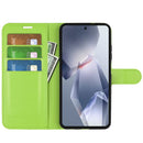 OnePlus 13R 5G PU Wallet Case [Green] 6
