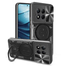 OnePlus 13R 5G Ring Kickstand Case w/ Camera Cover [Black] 1