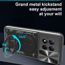 OnePlus 13R 5G  Ring Kickstand Case w/ Camera Cover [Red]