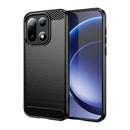 OnePlus 15 Carbon Fibre TPU Case Slim Shockproof Cover Black