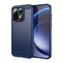 OnePlus 15 Carbon Fibre TPU Case Slim Shockproof Cover Navy