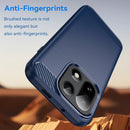 OnePlus 15 Carbon Fibre TPU Case Slim Shockproof Cover Navy