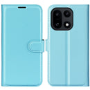 Wallet Case for OnePlus 15 – PU Leather Flip Cover with Card Holder & Stand [LightBlue]