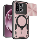 OnePlus 15 Ring Kickstand Case w/ Camera Cover [Rose Gold] 1