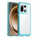 OnePlus 15 Soft TPU Bumper Shockproof Cover Case [Clear Blue]