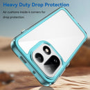 OnePlus 15 Soft TPU Bumper Shockproof Cover Case [Clear Blue]