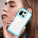 OnePlus 15 Soft TPU Bumper Shockproof Cover Case [Clear Blue]