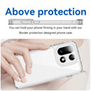 OnePlus 15 Soft TPU Bumper Shockproof Cover Case [Clear]