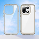 OnePlus 15 Soft TPU Bumper Shockproof Cover Case [Clear Grey]