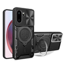 OnePlus 15R Ring Kickstand Case w/ Camera Cover [Black]