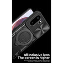 OnePlus 15R Ring Kickstand Case w/ Camera Cover [Black] 9