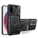 OnePlus 15R Ring Kickstand Case w/ Camera Cover [Black] 1