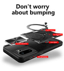 OnePlus 15R Ring Kickstand Case w/ Camera Cover [Red]