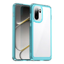 OnePlus 15R Soft TPU Bumper Shockproof Cover Case [Clear Blue]