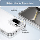 OnePlus 15R Soft TPU Bumper Shockproof Cover Case [Clear]
