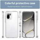 OnePlus 15R Soft TPU Bumper Shockproof Cover Case [Clear]