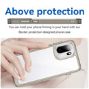 OnePlus 15R Soft TPU Bumper Shockproof Cover Case [Clear Grey]