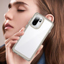 OnePlus 15R Soft TPU Bumper Shockproof Cover Case [Clear Grey]