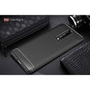 OnePlus 8 Carbon Fibre TPU Case Slim Shockproof Cover Black