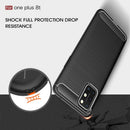 OnePlus 8T Carbon Fibre TPU Case Slim Shockproof Cover