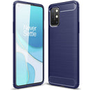 OnePlus 8T Carbon Fibre TPU Case Slim Shockproof Cover Navy