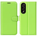 OnePlus Nord 5 PU Wallet Case [Green] 4