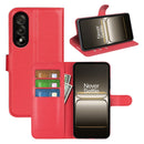 OnePlus Nord 5 PU Wallet Case [Red] 1