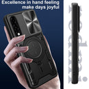 OnePlus Nord 5 Ring Kickstand Case w/ Camera Cover [Red] 5