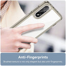 OnePlus Nord 5 Soft TPU Bumper Case [Clear Grey] 4