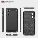 OnePlus Nord Carbon Fibre TPU Case Slim Shockproof Cover