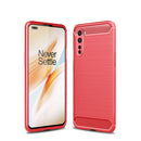 OnePlus Nord Carbon Fibre TPU Case Slim Shockproof Cover