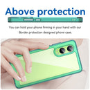 OnePlus Nord CE4 Lite Soft TPU Bumper Case (Clear Blue) 3